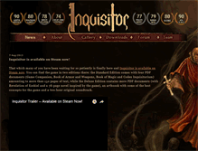 Tablet Screenshot of inquisitor-rpg.com